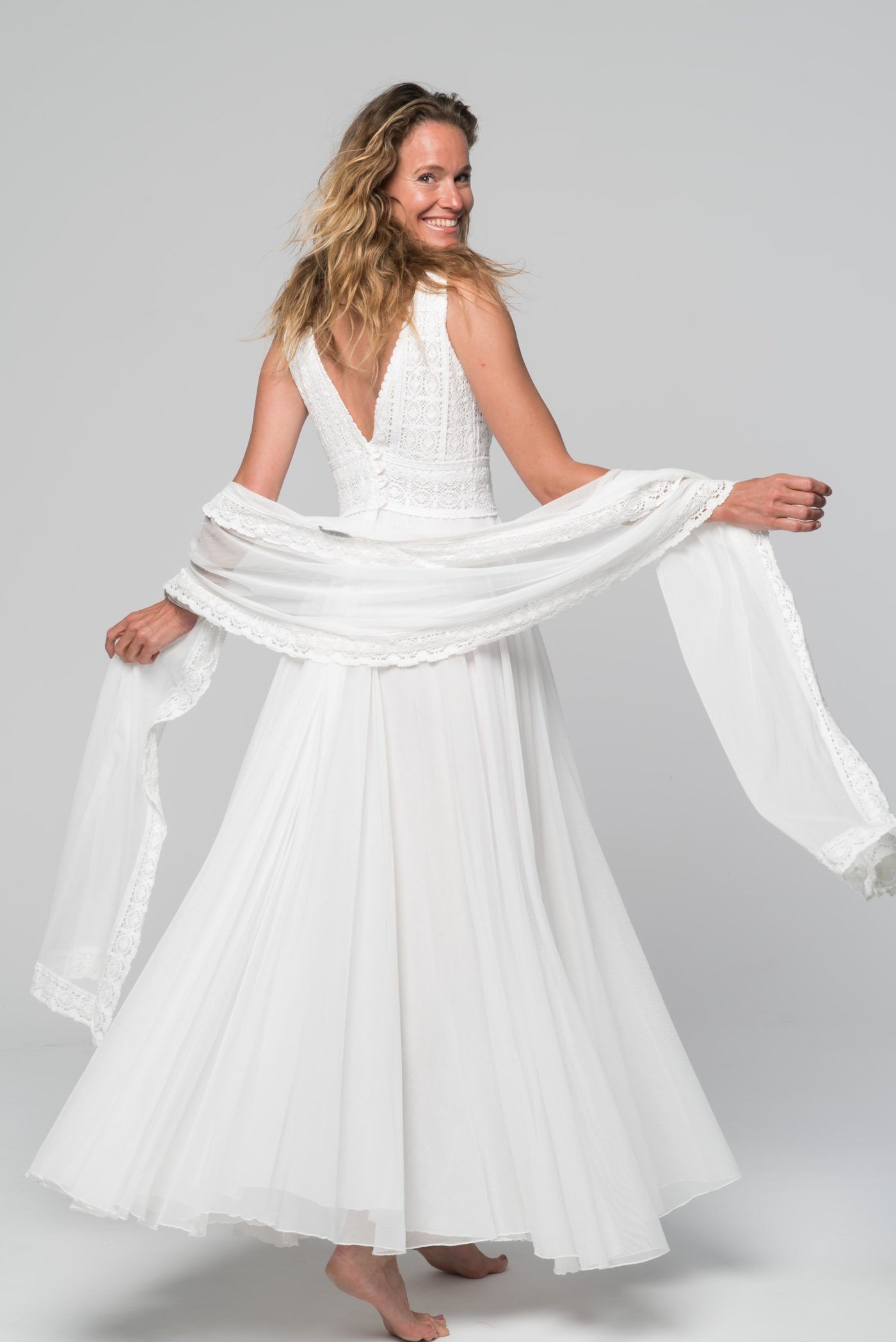 vestido ibicenco