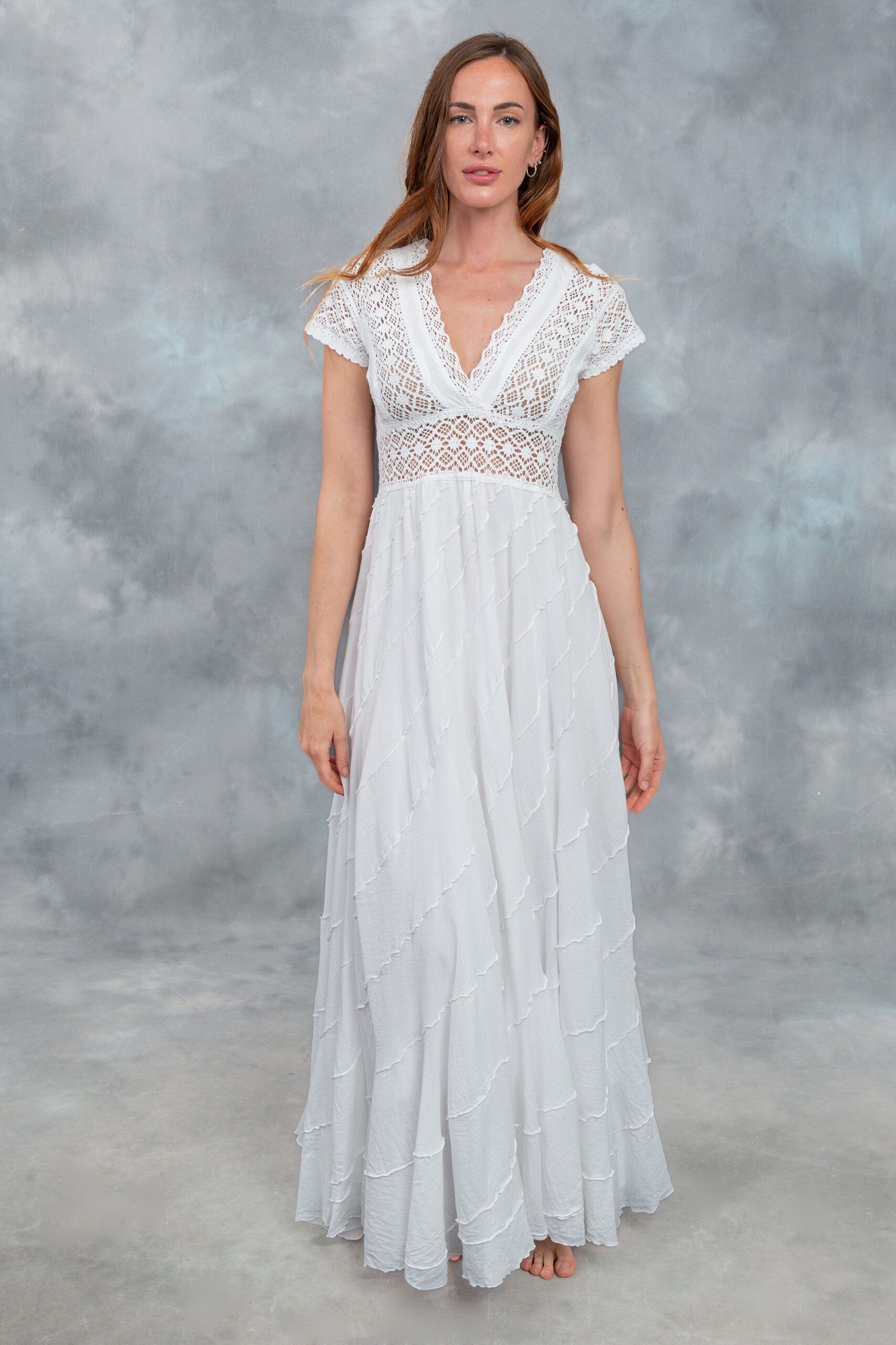 Vestidos blancos ibicencos