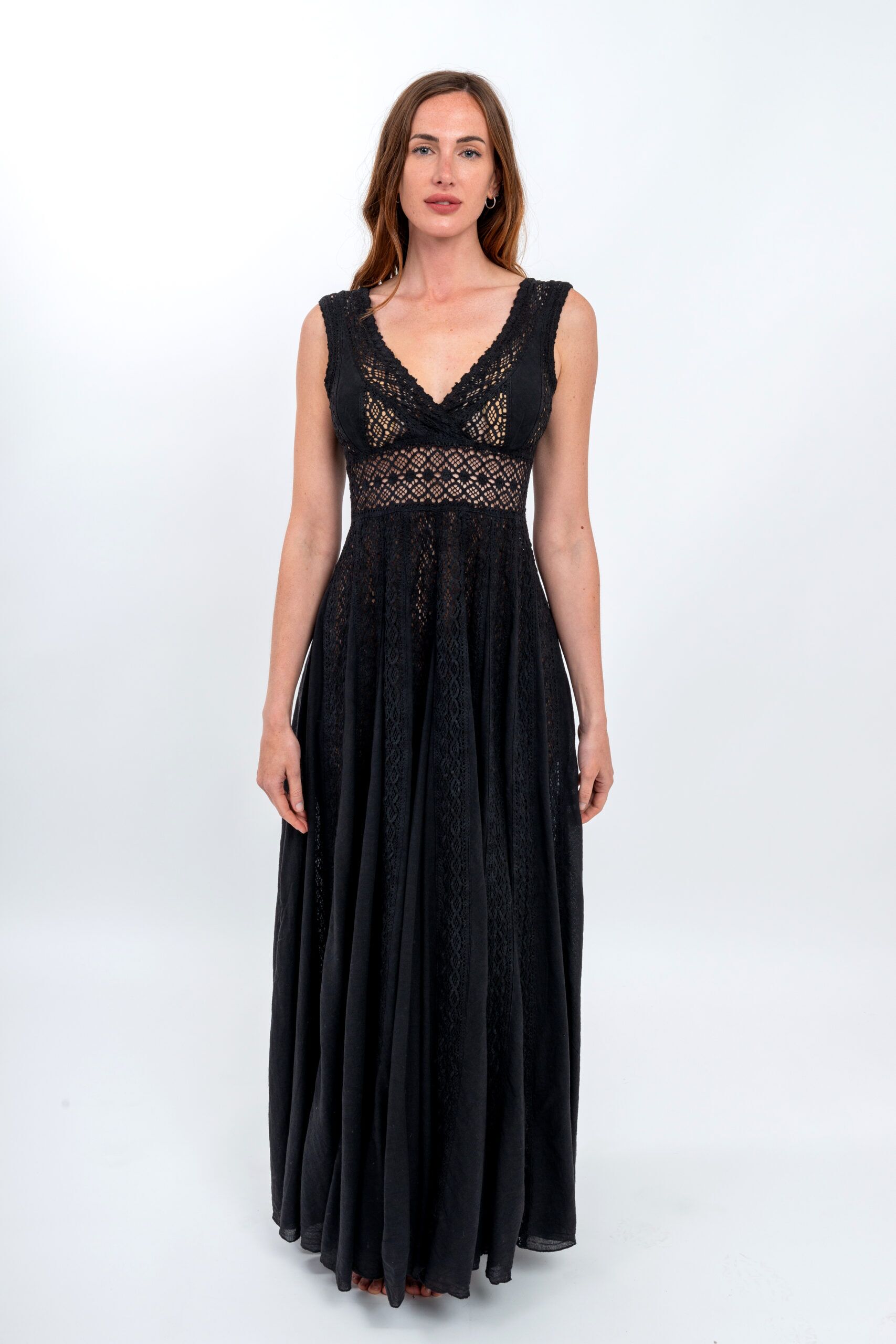 Vestido largo negro fiesta Vestido largo negro fiesta